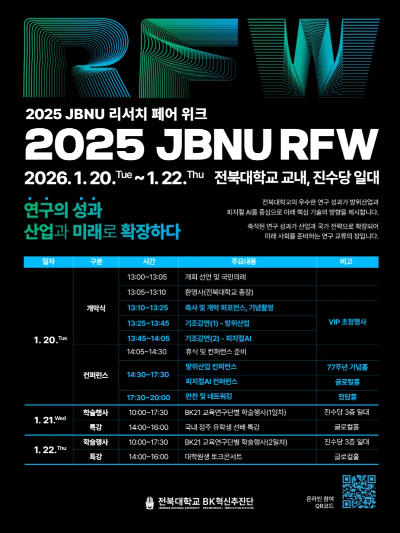 2025 JBNU 리서치 페어 위크 - 클레비의 AI로 미래를 소개합니다.